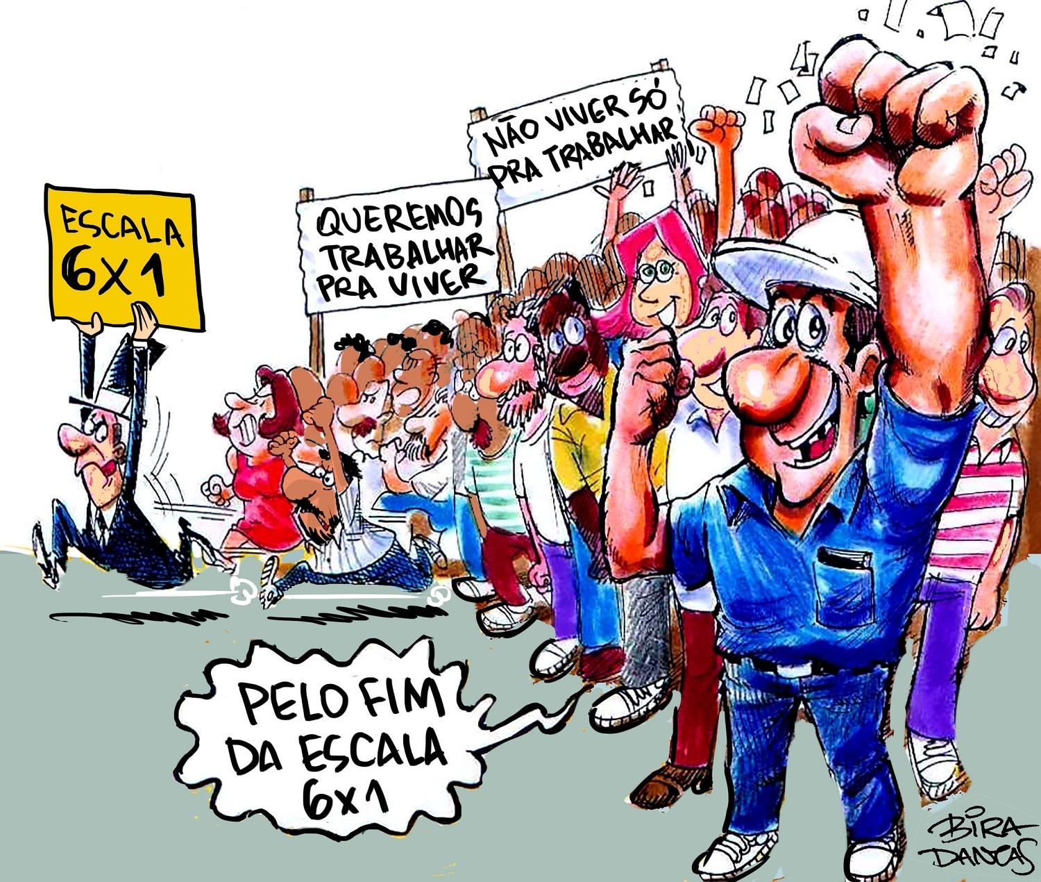 Precisamos acabar com a escala 6x1