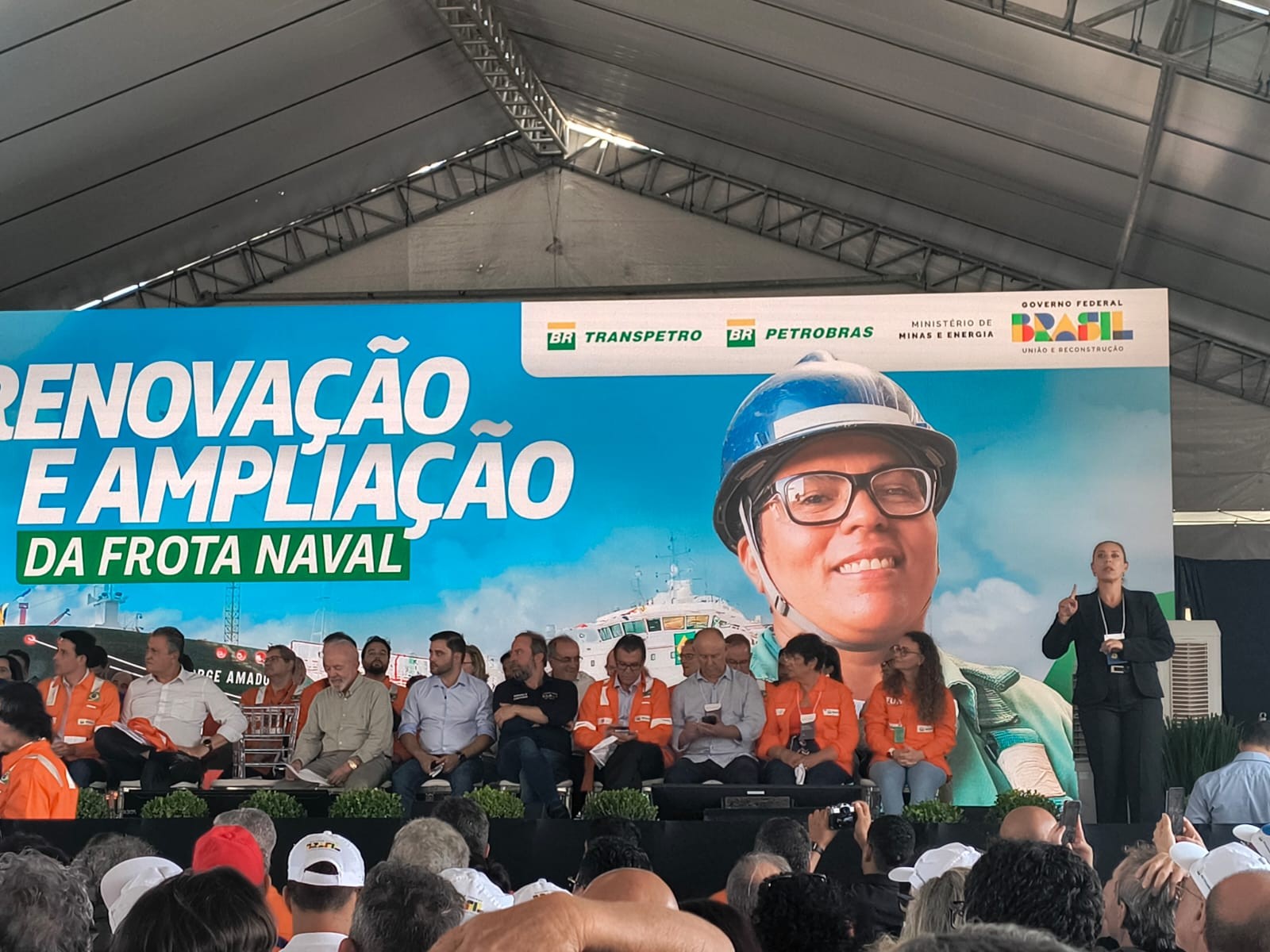 STIMMMERG na recepção à Lula